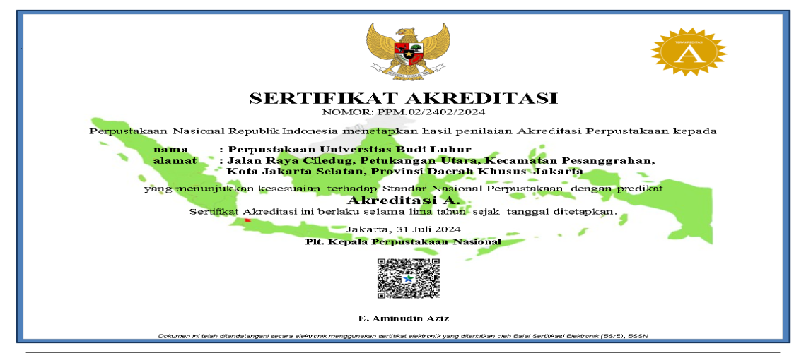 Sertifikat Akreditasi